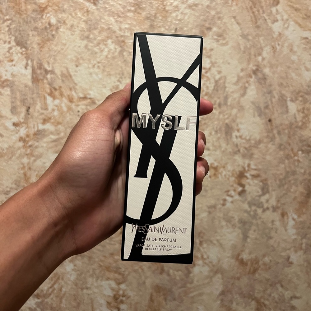 Yves Saint Laurent MYSLF Black and White Packaging